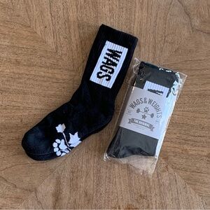 Wags and Weights Logo Socks, One Pair